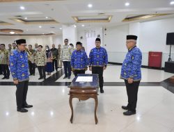 Sesmenpora Ambil Sumpah Jabatan dr. Bayu Rahadian Sp.Kj