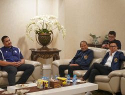 Menpora Dito Ariotedjo Terima Seksi Wartawan Olahraga di Rumah Dinasnya