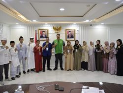Menpora Dito Terima Audiensi 15 Finalis Da’i Muda Pilihanku Yang di Selenggarakan TVOne