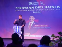 Menurut Menpora Dito GMKI Harus Banyak Berpikir Untuk Dapat Buat Program Yang Menarik