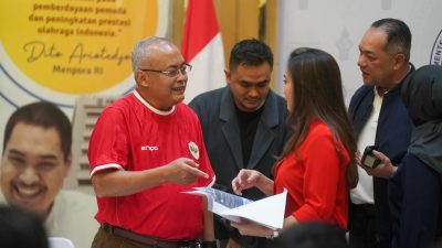 Kemenpora Gelar Nobar Semifinal Piala Asia U-23 di Auditorium Wisma Kemenpora
