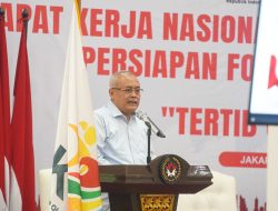 Wakili Menpora Dito, Sesmenpora Gunawan Suswantoro Buka Rakernas KORMI Tahun 2024