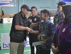 Kemenpora RI Dukung Turnamen Bulutangkis di Sumedang
