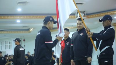 Dihadiri Ketum KOI, Pengukuhan Atlet Olimpiade Dilakukan Oleh Menpora Dito
