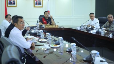 Bahas WRC Kemenpora Terima Audiensi IMI Sumut