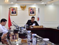 Rapat Koordinasi Panitia Besar PON XXI, Menpora Dito Sampaikan Arahan