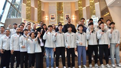 Pelepasan Timnas Basket Indonesia, Menpora Dito Harap Para Atlet Dapat Ukir Prestasi Terbaik