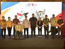 Menpora Dito Bersama Gibra Resmikan Logo dan Maskot PEPARNAS XVII 2024, Solo