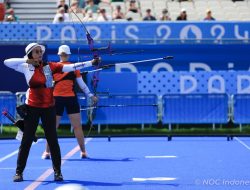 Atlet Panahan Indonesia Kalahkan Wakil Amerika Melaju Ke Babak 1\8, Olimpiade Paris 2024