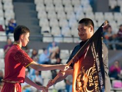 Menpora Dito Buka Partai Final Wushu Open 2024