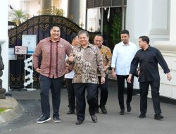 Presiden Pimpin Rapat Bahas IQTF dan PSN,Hiburan dan Olahraga, Menpora Dito Hadir