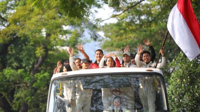 Pawai Atlet Olimpiade 2024, Diresmikan Menpora Dito