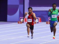 Sprinter Indonesia Zohri Terhenti Di Babak Pertama, Olimpiade Paris