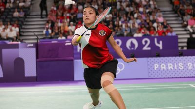 Medali Olimpiade Pertama Indonesia Disumbangkan Pebulutangkis Gregoria Mariska
