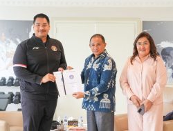 Menpora Dito Terima Audiensi Rektor UKAW Kupang Bahas Kuliah Umum dan Fasilitas Olahraga