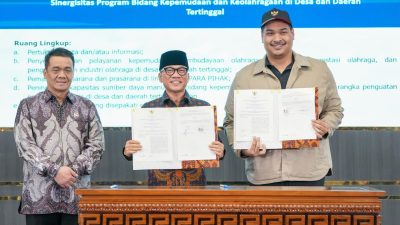 Kolaborasi Menpora dan Mendes PDT Wujudkan Asta Cita Presiden melalui Program Kepemudaan dan Keolahragaan