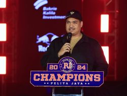 Menpora Dito Apresiasi Prestasi Pelita Jaya Dengan gelar Juara Turnamen Pramusim IBL 2024