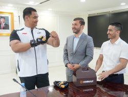 Menpora Dito Terima Kunjungan Presiden AMMAF Bahas Perkembangan MMA Saat Ini di Asia