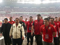 Presiden Prabowo dan Menpora Dito Saksikan Kemenangan Timnas Indonesia atas Bahrain
