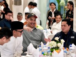 Menpora Dito Gelar Bukber Penuh Keakraban, Doakan Timnas Lolos Piala Dunia 2026