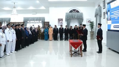 Bupati Dony Lantik 261 ASN Pemkab Sumedang